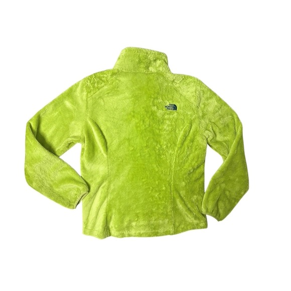 The North Face Women's Osito Fleece Zip Up Jacket Lime Green Outdoor Casual Med - Picture 4 of 14